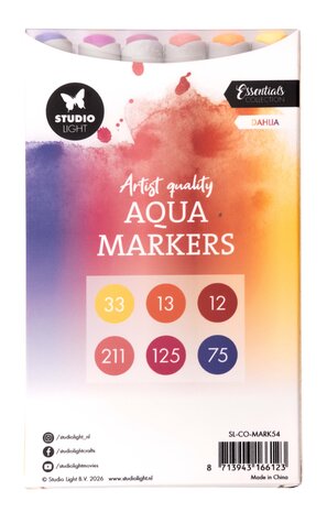 Studio Light Aqua Markers Dahlia (SL-CO-MARK54)