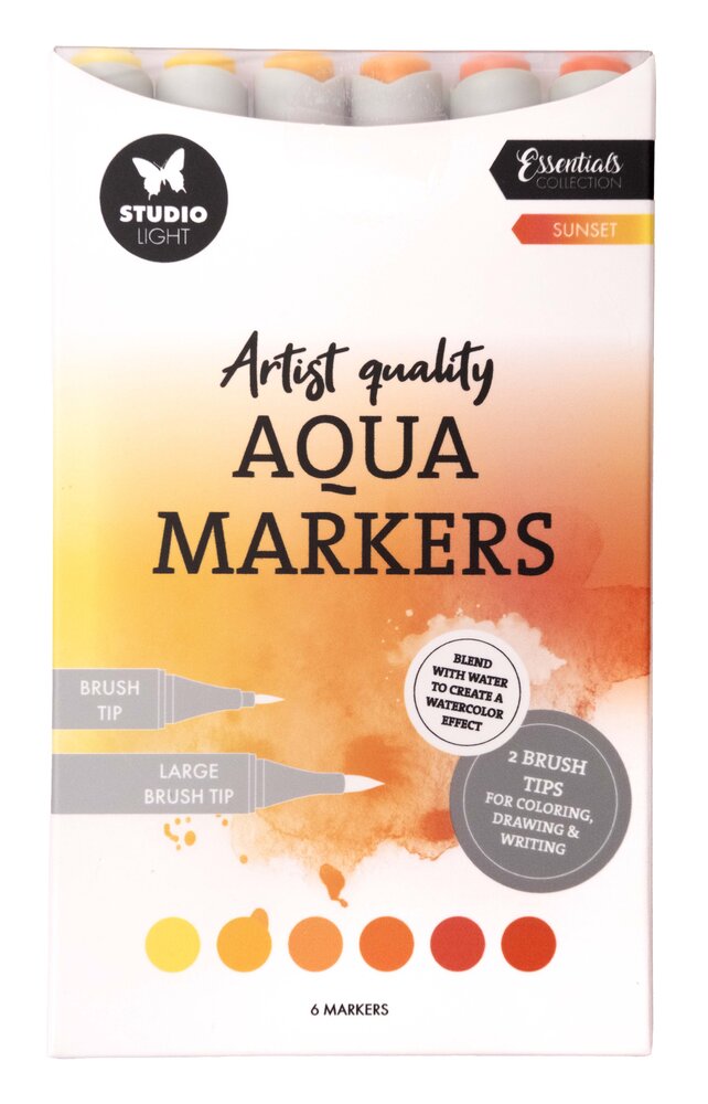 Studio Light Aqua Markers Sunset (SL-CO-MARK53)