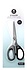 Scissors Soft Grip/Pointed Tip/Non Stick 6 Inch - Black (SL-TO-SCIS04)