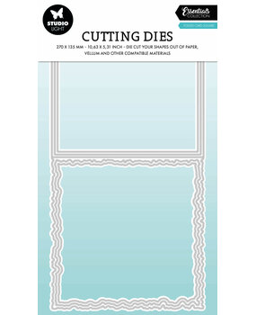 Studio Light Torn Edge Cutting Die Folded Card Square (SL-ES-CD1084)