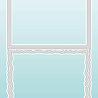 Studio Light Torn Edge Cutting Die Folded Card Square (SL-ES-CD1084)