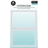 Studio Light Torn Edge Cutting Die Folded Card Rectangle (SL-ES-CD1085)