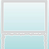 Studio Light Torn Edge Cutting Die Folded Card Rectangle (SL-ES-CD1085)