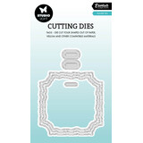 Studio Light Torn Edge Cutting Die Square Tag (SL-ES-CD1088)