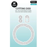 Studio Light Torn Edge Cutting Die Circle Tag (SL-ES-CD1090)