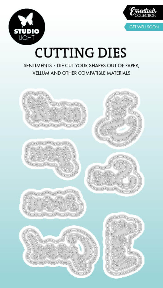 Studio Light Get Well Soon Essentials Cutting Die (SL-ES-CD1094)