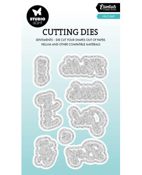 Studio Light Hello Baby Essentials Cutting Die (SL-ES-CD1092)