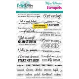 CarlijnDesign Clear Stamps Wise Words 4 (CDST-0168)
