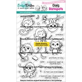 CarlijnDesign Clear Stamps Creative Monkeys (CDST-0166)