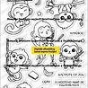 CarlijnDesign Stempels Creatieve Aapjes (CDST-0166)