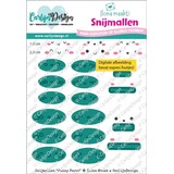 CarlijnDesign Snijmallen Funny Faces (CDSN-0360)