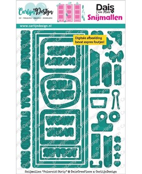 CarlijnDesign Snijmallen Polaroid Strip (CDSN-0357)