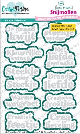 CarlijnDesign Dies Creative Texts (CDSN-0354)