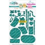 CarlijnDesign Snijmallen Whimsical Woolies (CDSN-0353)