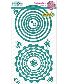 CarlijnDesign Dies Scalloped Circles (CDSN-0350)