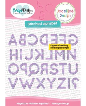 CarlijnDesign Snijmallen Stitched Alphabet (CDJD-0075)