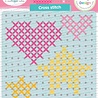 CarlijnDesign Stencils Cross Stitch (CDJD-0074) CarlijnDesign Stencils Cross Stitch (CDJD-0074)