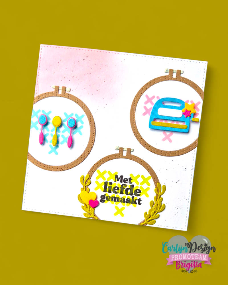 CarlijnDesign Stencils Cross Stitch (CDJD-0074) CarlijnDesign Stencils Cross Stitch (CDJD-0074)