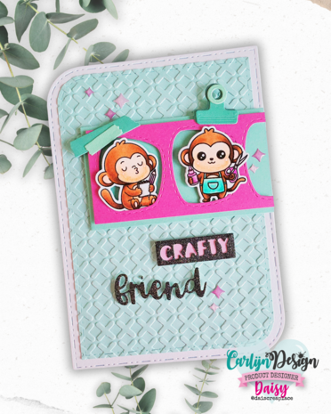 CarlijnDesign Stencils Cross Stitch (CDJD-0074) CarlijnDesign Stencils Cross Stitch (CDJD-0074)