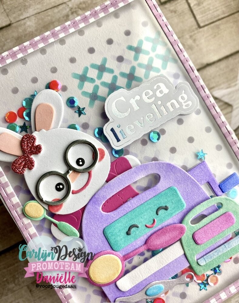 CarlijnDesign Stencils Cross Stitch (CDJD-0074) CarlijnDesign Stencils Cross Stitch (CDJD-0074)