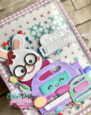 CarlijnDesign Stencils Cross Stitch (CDJD-0074) CarlijnDesign Stencils Cross Stitch (CDJD-0074)