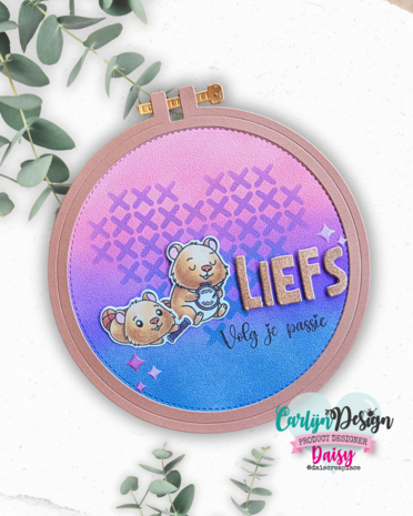 CarlijnDesign Dies Embroidery Hoop (CDJD-0073) CarlijnDesign Dies Embroidery Hoop (CDJD-0073)