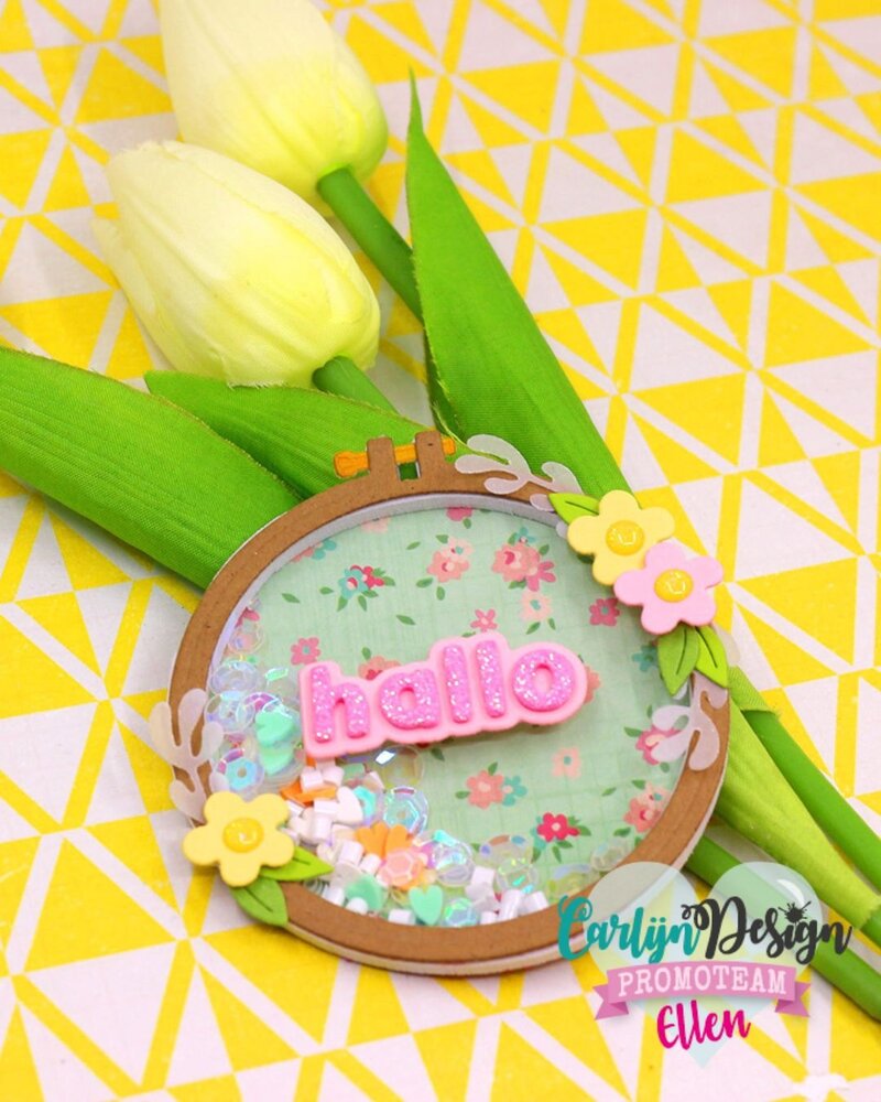 CarlijnDesign Snijmallen Embroidery Hoop (CDJD-0073) CarlijnDesign Snijmallen Embroidery Hoop (CDJD-0073)