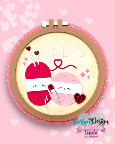CarlijnDesign Dies Embroidery Hoop (CDJD-0073) CarlijnDesign Dies Embroidery Hoop (CDJD-0073)