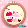CarlijnDesign Snijmallen Embroidery Hoop (CDJD-0073) CarlijnDesign Snijmallen Embroidery Hoop (CDJD-0073)