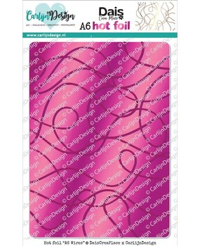 CarlijnDesign Hot Foil A6 Wires (CDHF-0086)