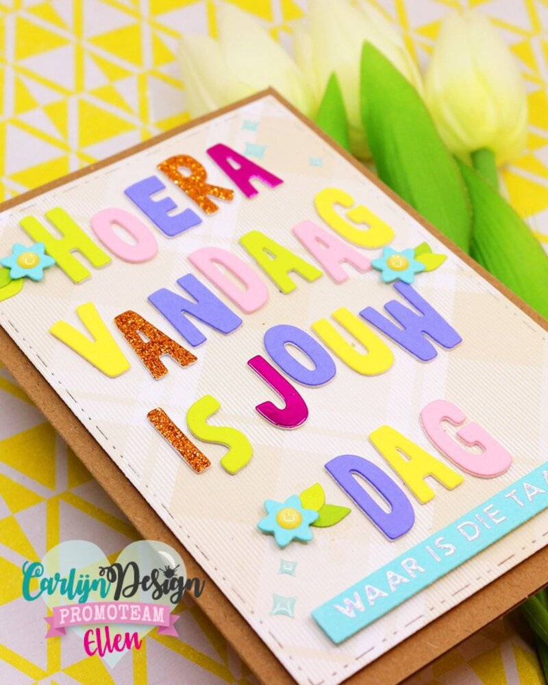 CarlijnDesign Glitter Enamel Dots Twinkle Stars 2 (300pcs) (CDED-0016)