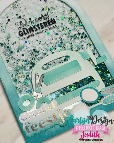 CarlijnDesign Glitter Enamel Dots Twinkle Stars 2 (300pcs) (CDED-0016)