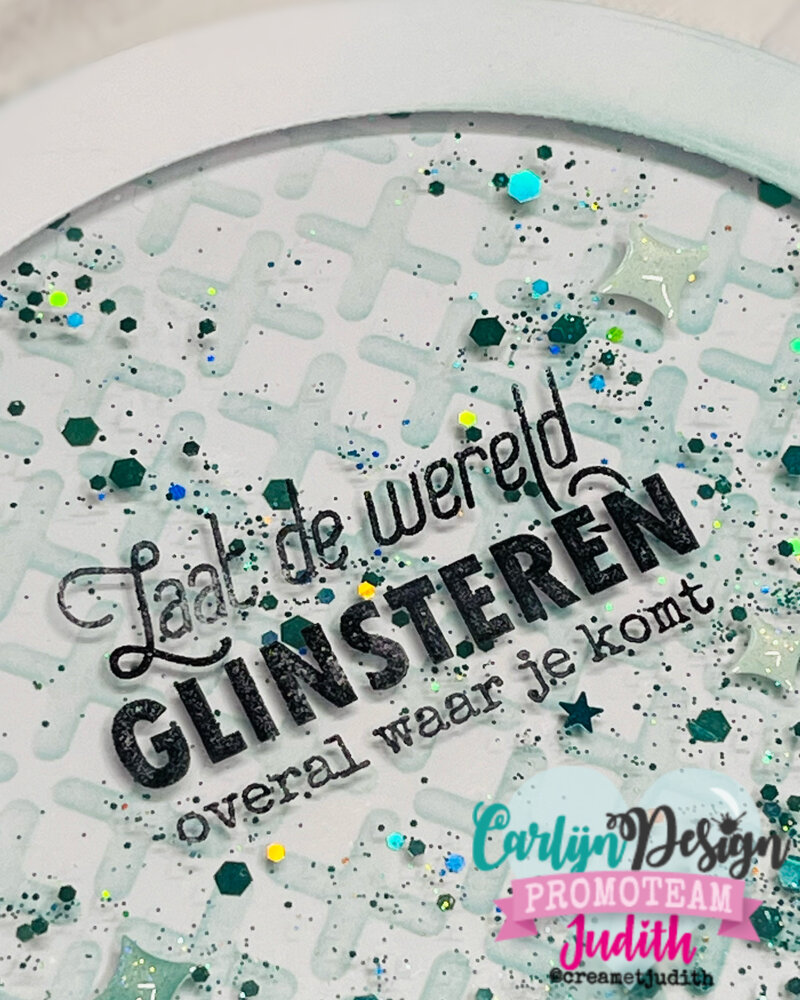 CarlijnDesign Glitter Enamel Dots Twinkle Stars 2 (300pcs) (CDED-0016)