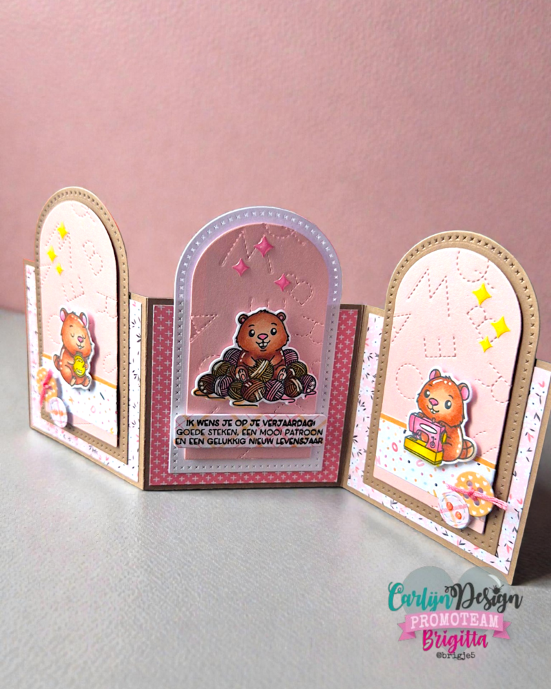 CarlijnDesign Glitter Enamel Dots Twinkle Stars 1 (300pcs) (CDED-0015)