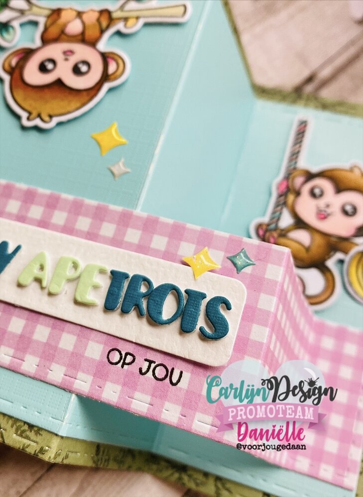 CarlijnDesign Glitter Enamel Dots Twinkle Stars 1 (300pcs) (CDED-0015)