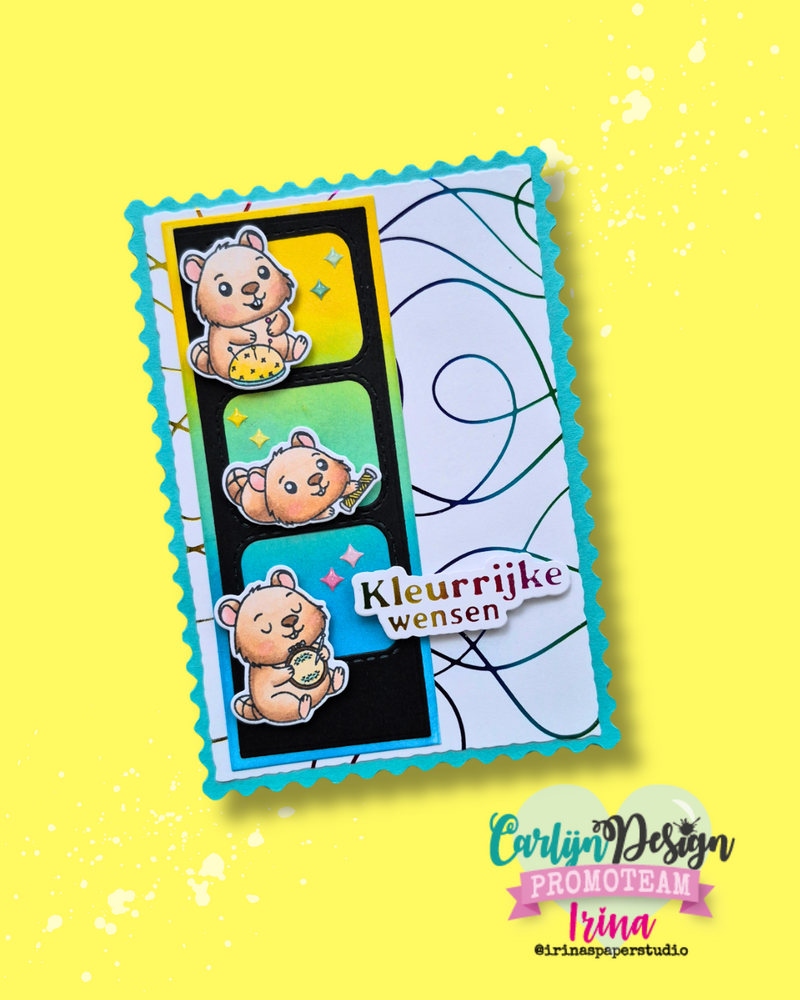 CarlijnDesign Glitter Enamel Dots Twinkle Stars 1 (300pcs) (CDED-0015)