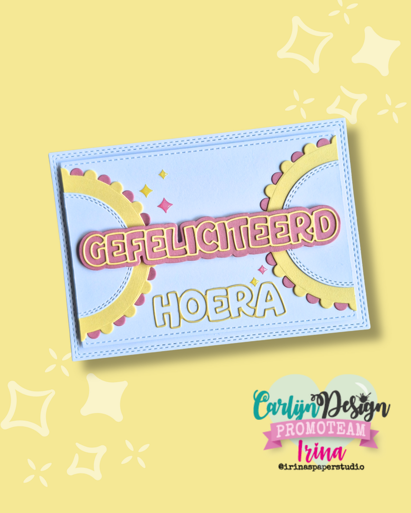 CarlijnDesign Glitter Enamel Dots Twinkle Stars 1 (300pcs) (CDED-0015)