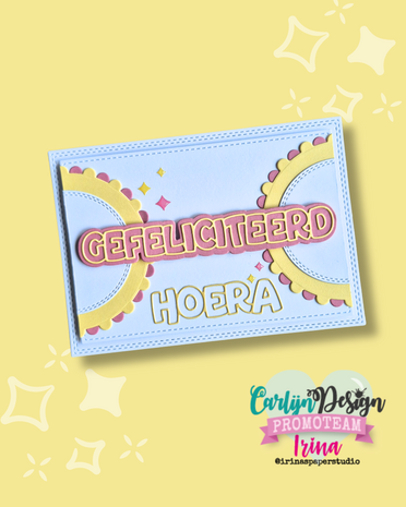 CarlijnDesign Glitter Enamel Dots Twinkle Stars 1 (300pcs) (CDED-0015)