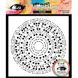 Visible Image Grunge Florals 6x6 Inch Stencil Rotation (VIS-ROT-03)