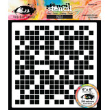 Visible Image Grunge Florals 6x6 Inch Stencil Puzzle (VIS-PUZ-03)