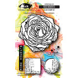 Visible Image Grunge Florals 4x6 Inch Stamp Set Rose Moments (VIS-ROM-01)