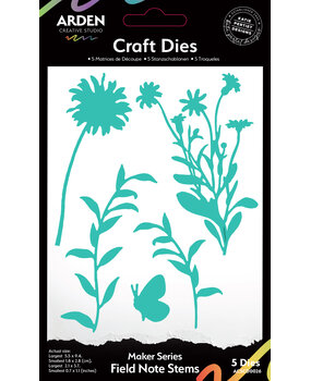 Arden Creative Studio Maker Series Craft Die Field Note Stems (ACSCD0026)