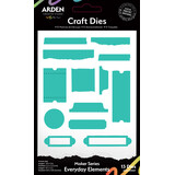 Arden Creative Studio Maker Series Craft Die Everyday Elements (ACSCD0027)