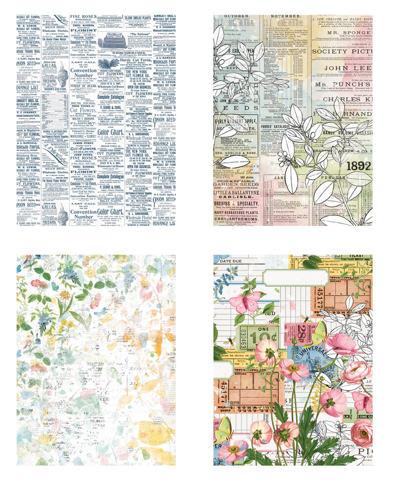 Arden Creative Studio Field Notes 6x8 Inch Decoupage Paper (12pcs) (ACSDP0003) Arden Creative Studio Field Notes 6x8 Inch Decoupage Paper (12pcs) (ACSDP0003)
