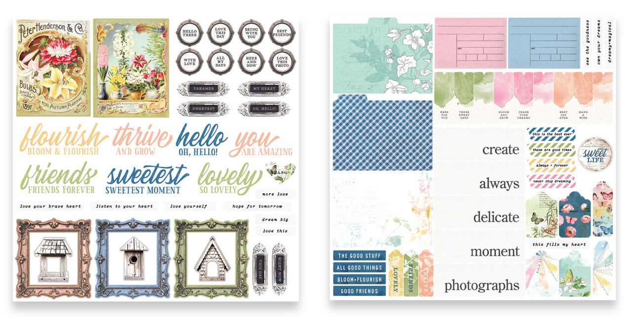 Arden Creative Studio Field Notes Ephemera Pack (78pcs) (ACSEP0010)