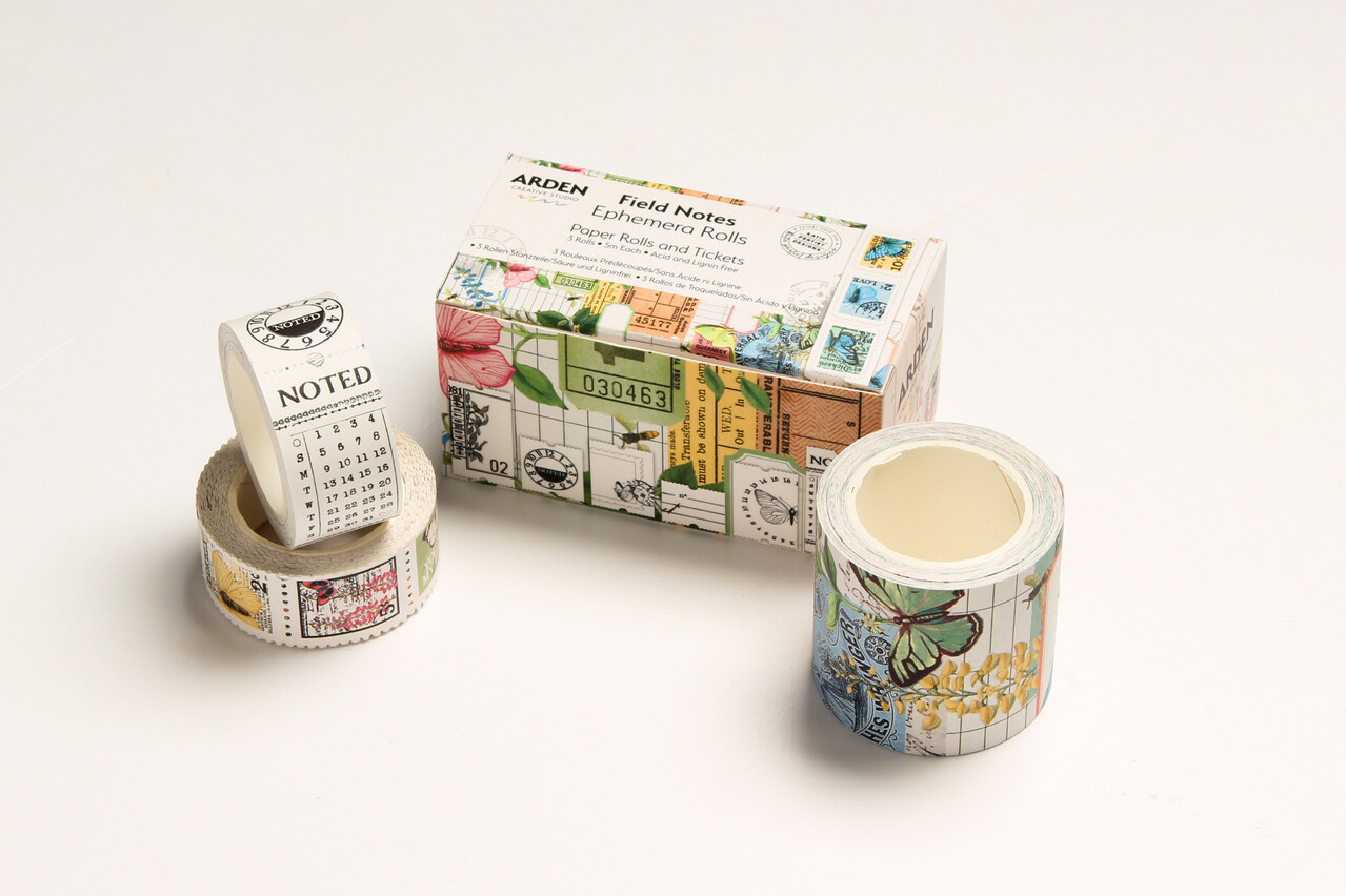 Arden Creative Studio Field Notes Ephemera Rolls (3pcs) (ACSER0001) Arden Creative Studio Field Notes Ephemera Rolls (3pcs) (ACSER0001)