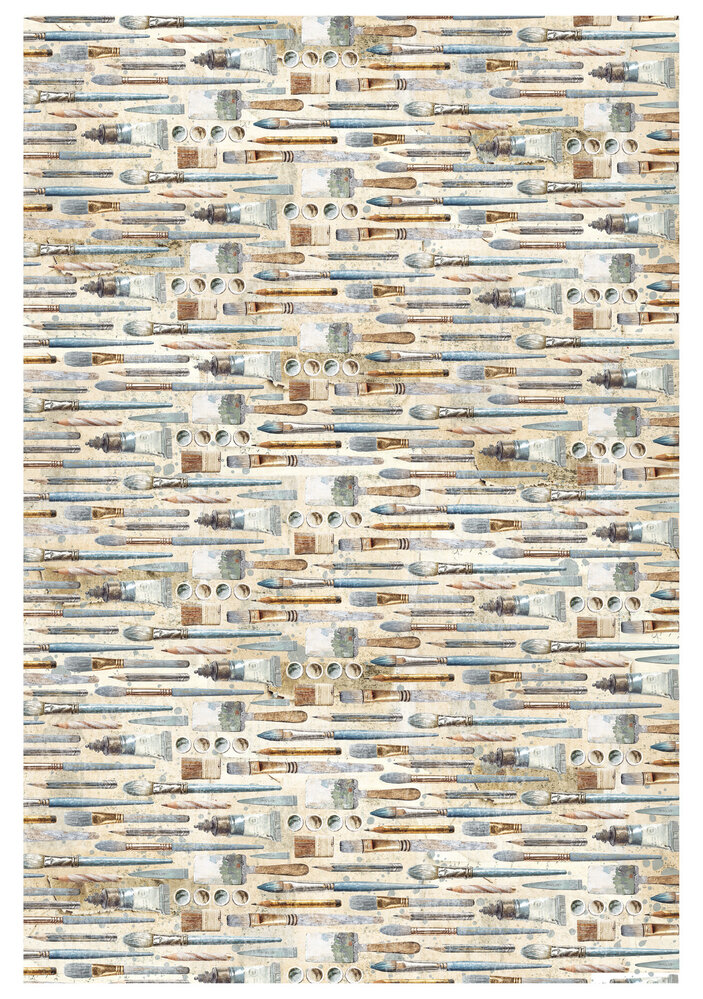 Ciao Bella An Artist Journey A4 Rice Paper Mixed (4pcs) (CBRA008) Ciao Bella An Artist Journey A4 Rice Paper Mixed (4pcs) (CBRA008)