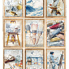 Ciao Bella An Artist Journey A4 Rice Paper Mini Canvas (5pcs) (CBRP582) Ciao Bella An Artist Journey A4 Rice Paper Mini Canvas (5pcs) (CBRP582)