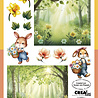 Crealies Bundel Cutting Sheets Spring A - H (8 designs) (CLSVP902)