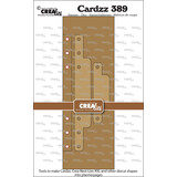 Crealies Cardzz Dies Tools to Make Die Cut Shapes (CLCZ, CLNestXXL) into a Planner Pages (3pcs) (CLCZ389)